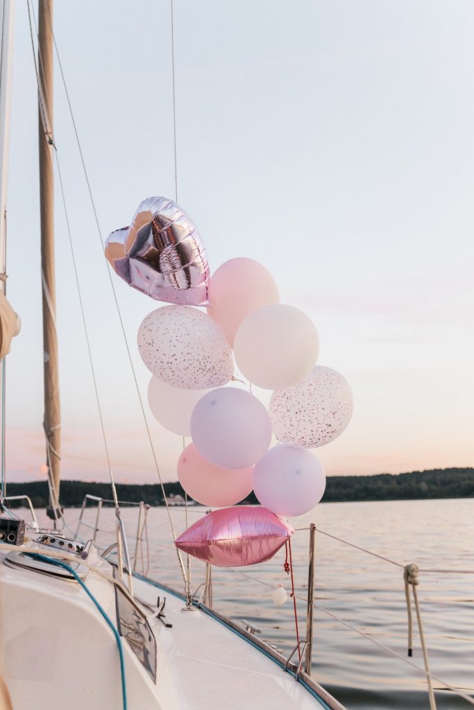 yacht party decoration
