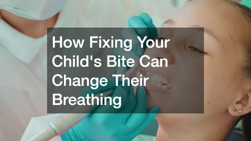 How Fixing Your Child’s Bite Can Change Their Breathing